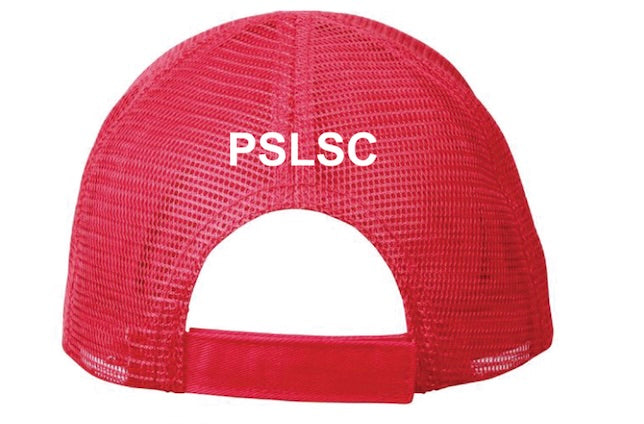 RED TRUCKER CAP