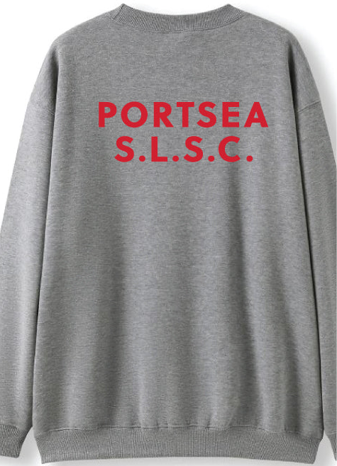 CREW NECK WINDCHEATER - GREY