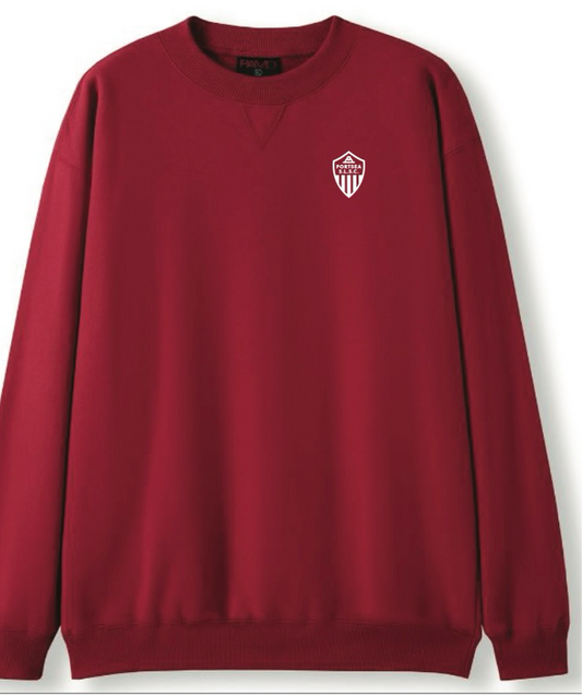 CREW NECK WINDCHEATER - RED