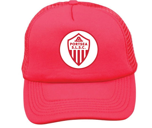RED TRUCKER CAP